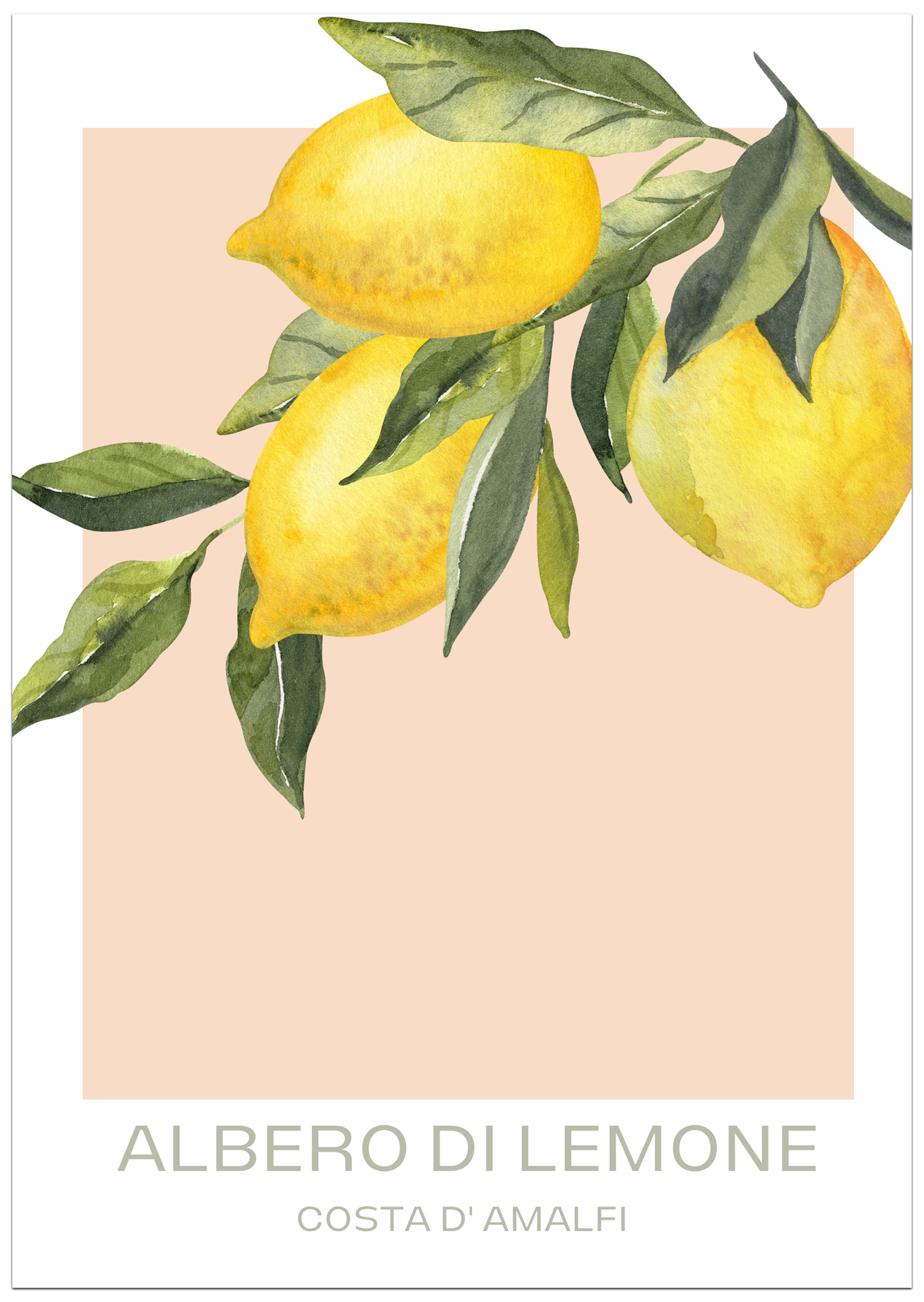 Albero di Lemone Poster