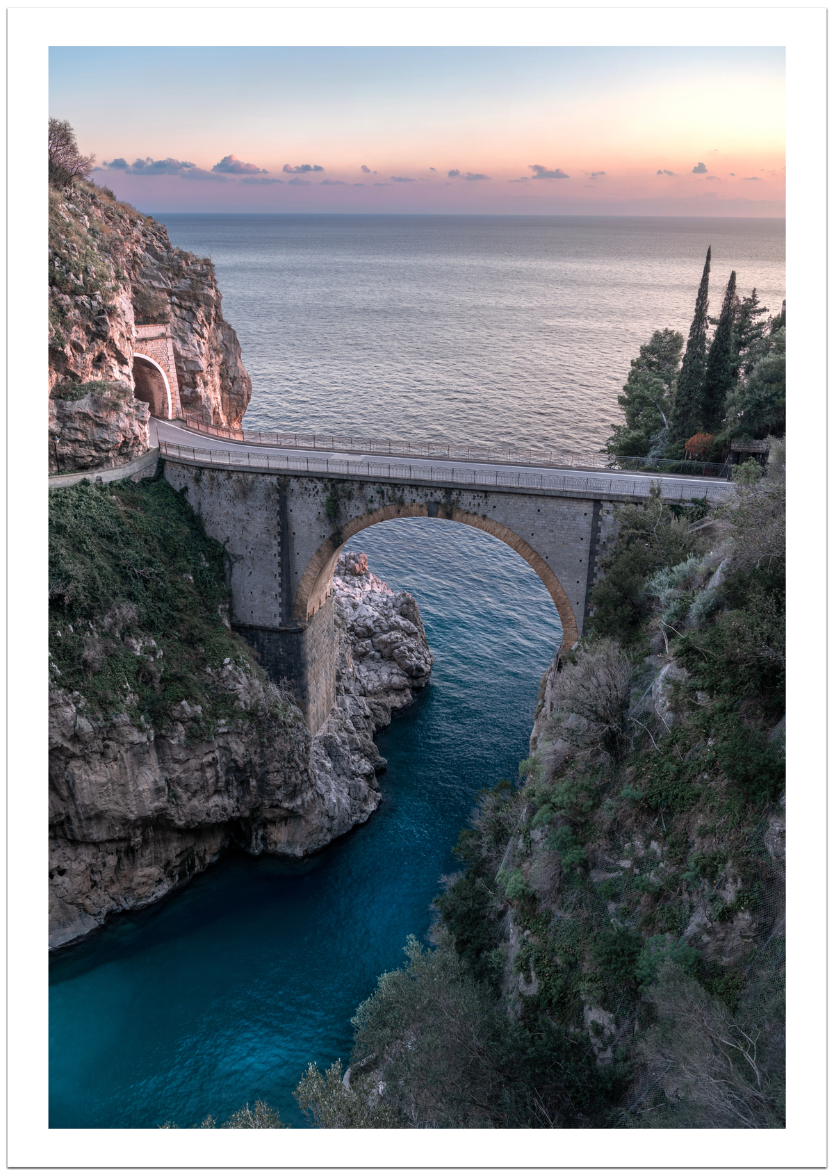 Amalfi view Poster