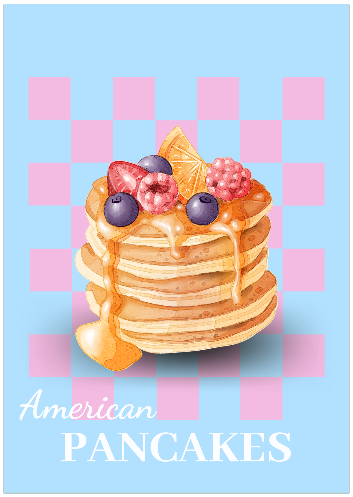 American Pancake Poster