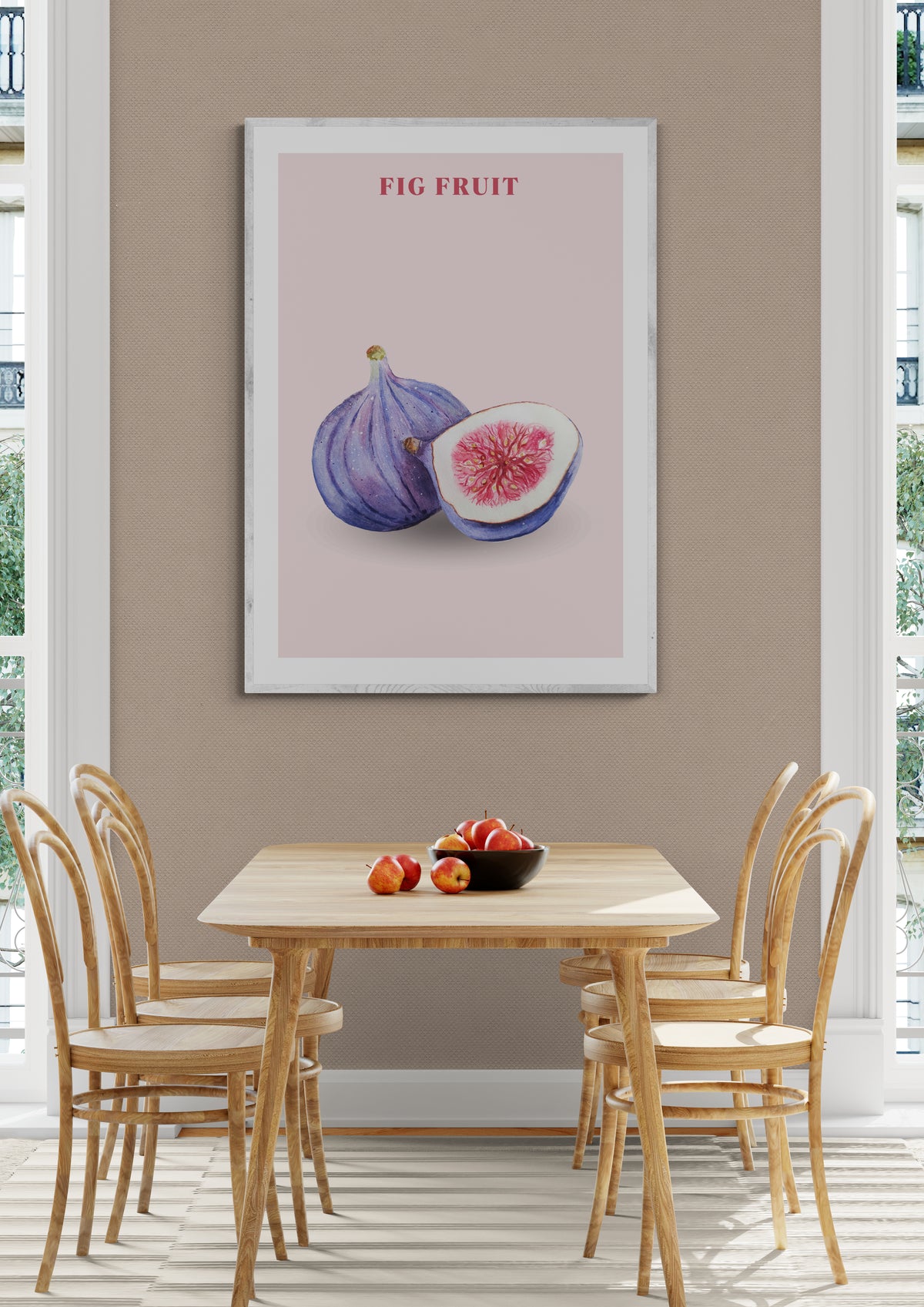 Fig Fruit Poster