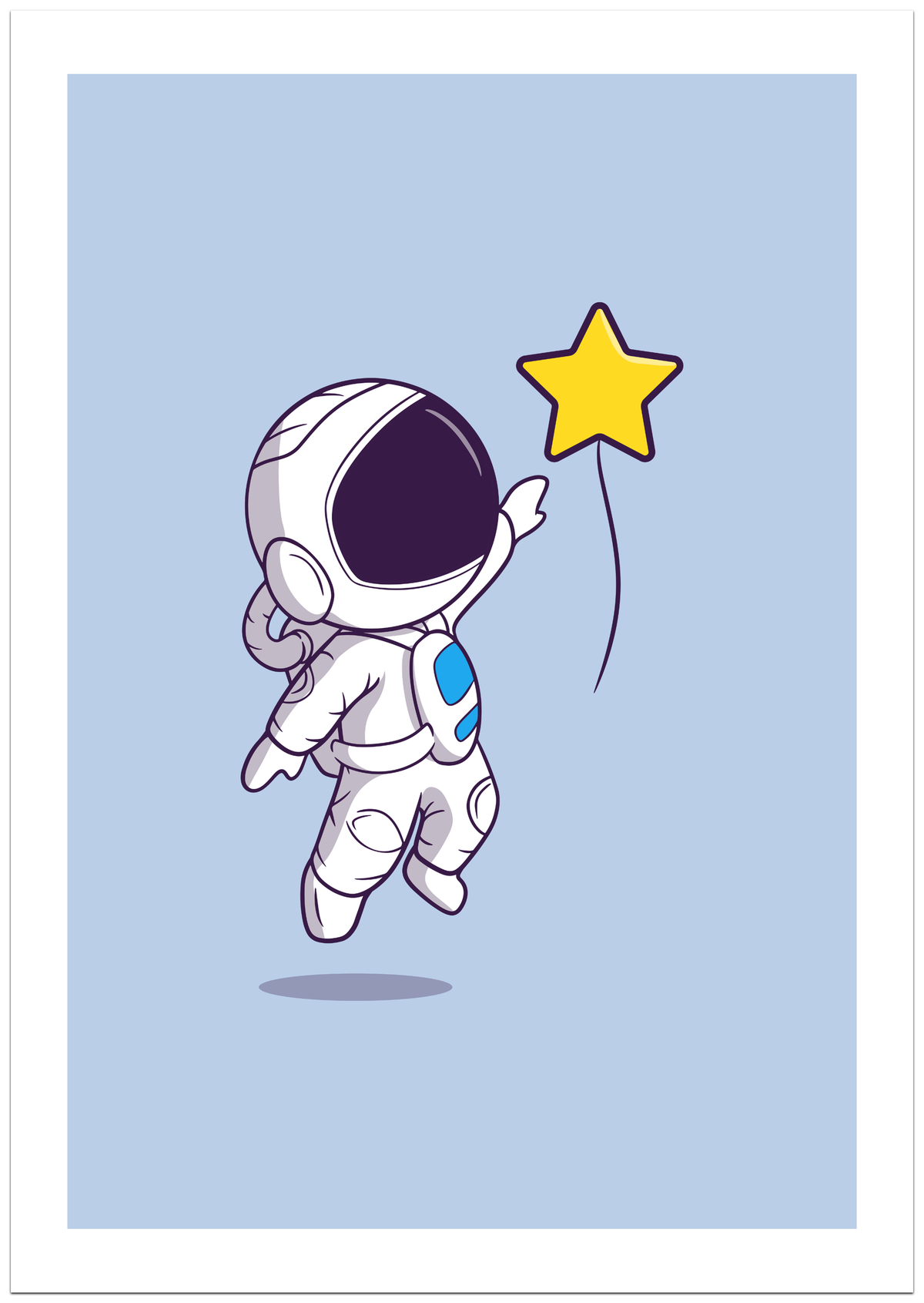 Der kleine Astronaut Poster