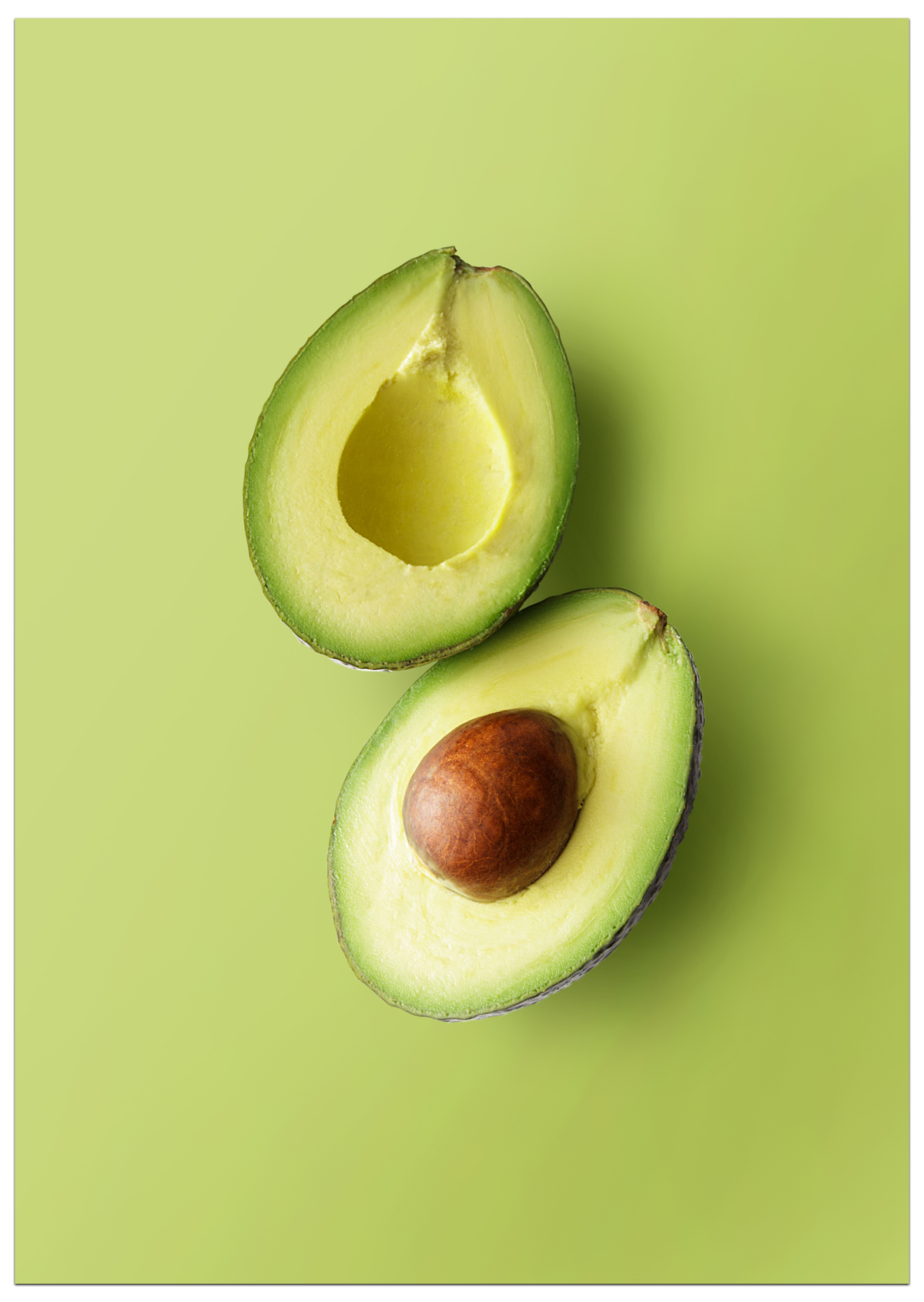 grünes Avocado Poster