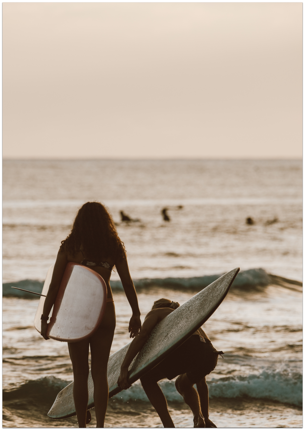 Vintage Surfer Poster