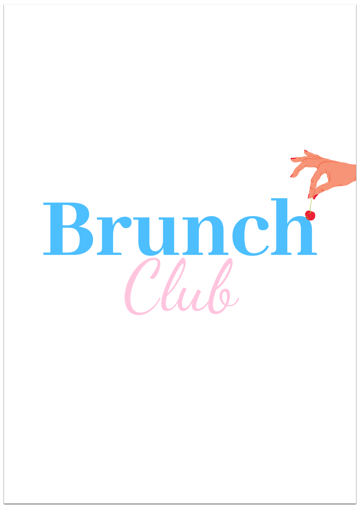 Brunch Club Poster
