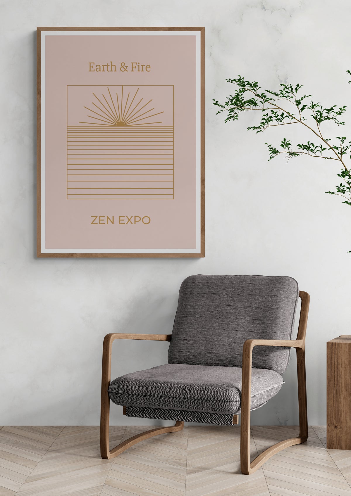 Earth & Fire Poster