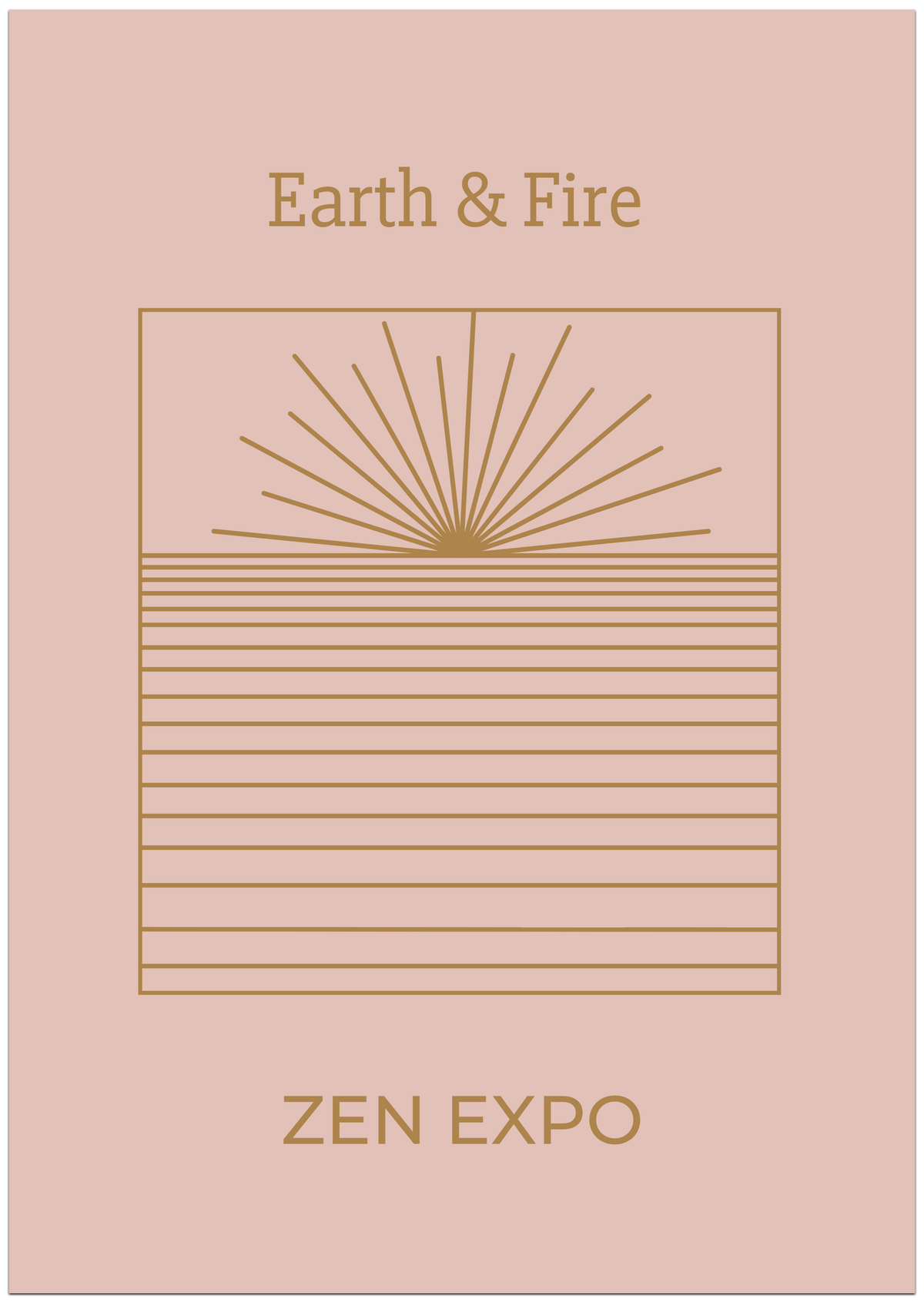 Earth & Fire Poster