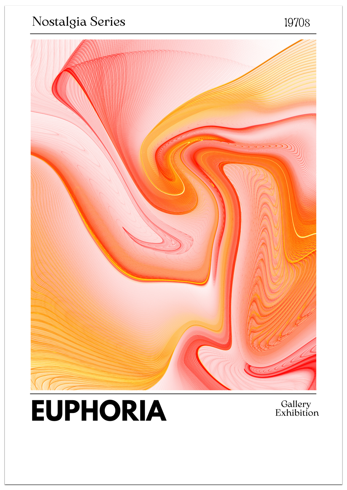 Euphoria Retro Poster