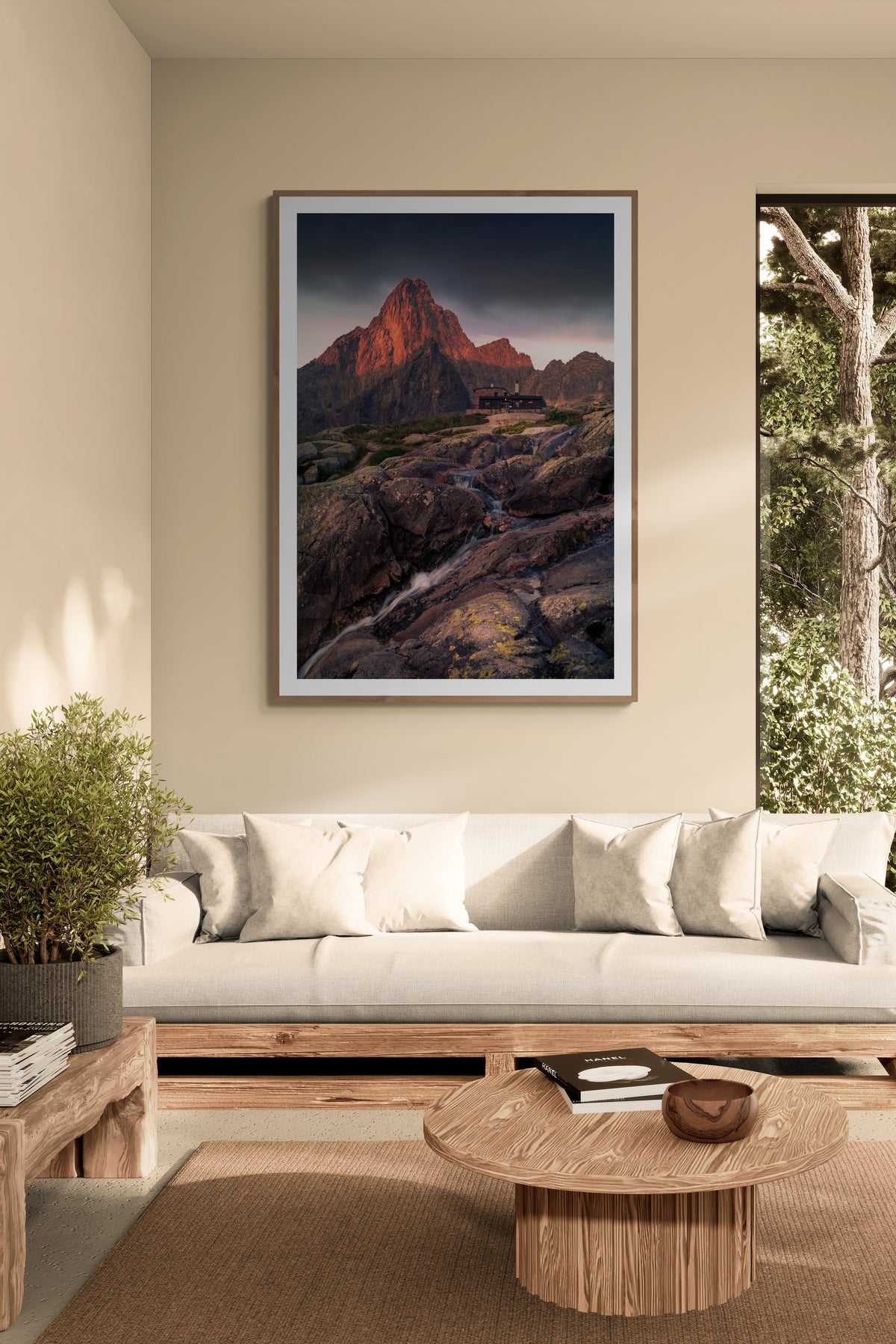Golden Peak Naturposter