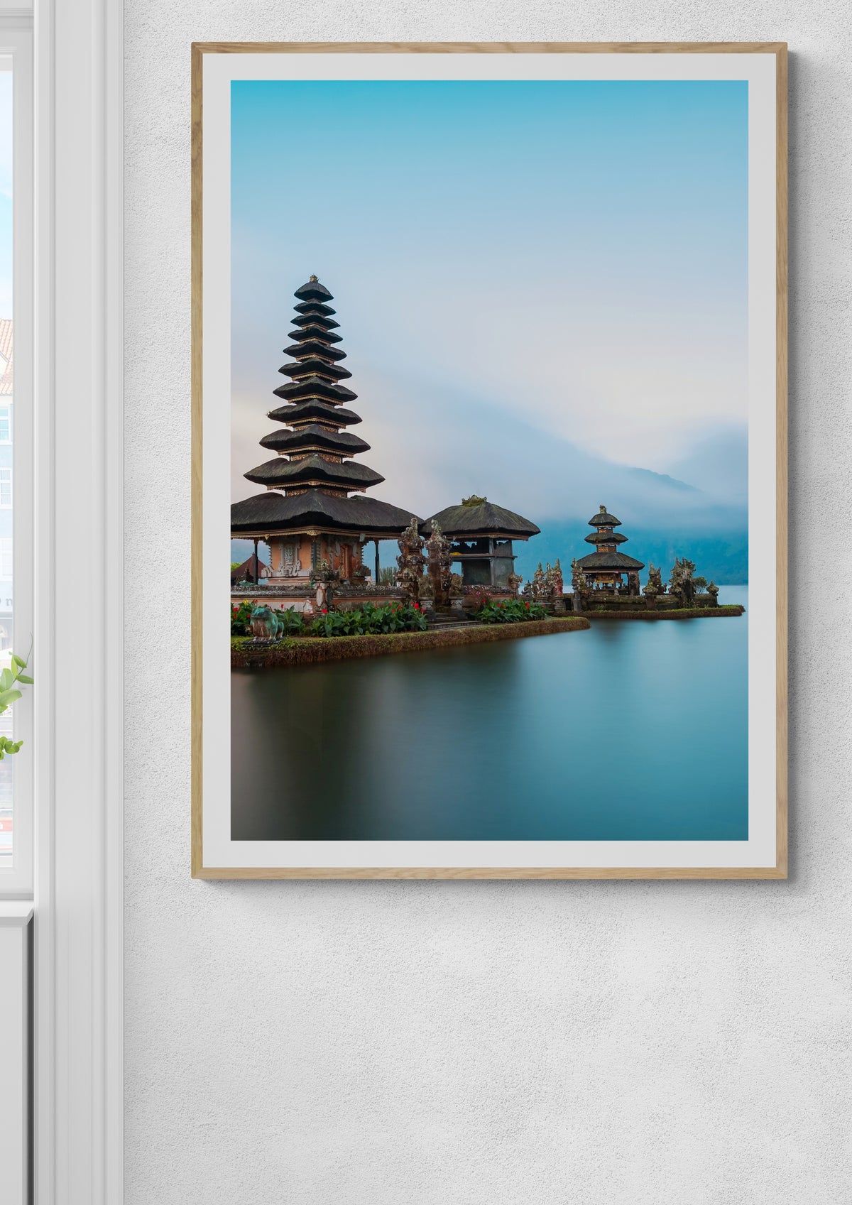 Der Tempel von Bali Poster