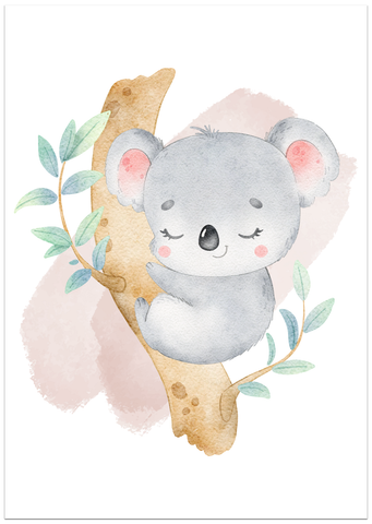 Süßer Träumer Koala Poster