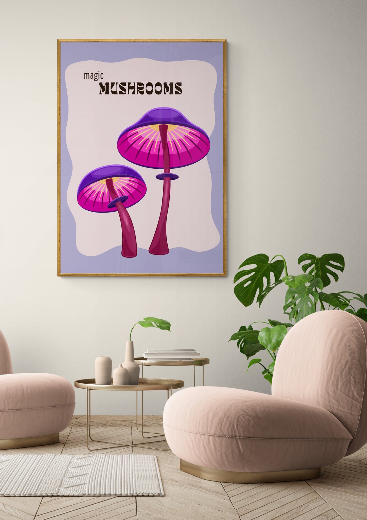Magic Mushrooms Poster