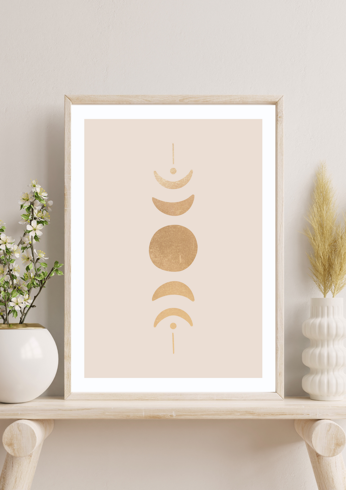 Mondzyklus Poster