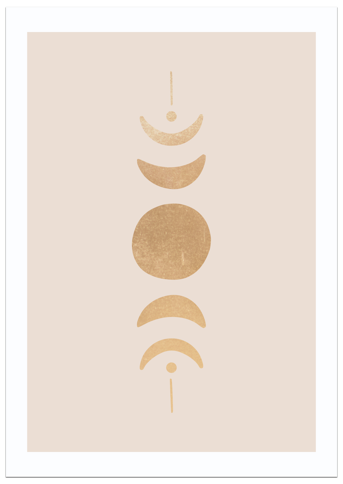 Mondzyklus Poster