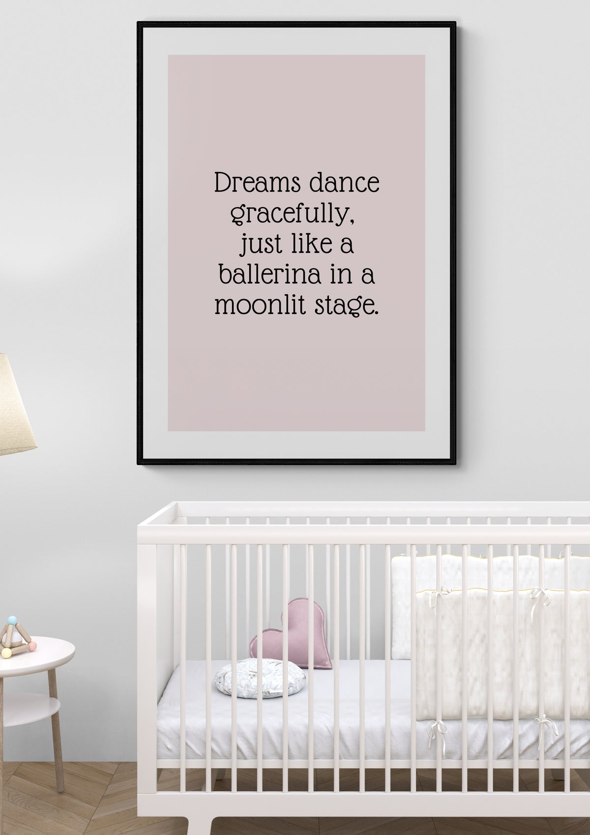 Dreams dance gracefully Poster