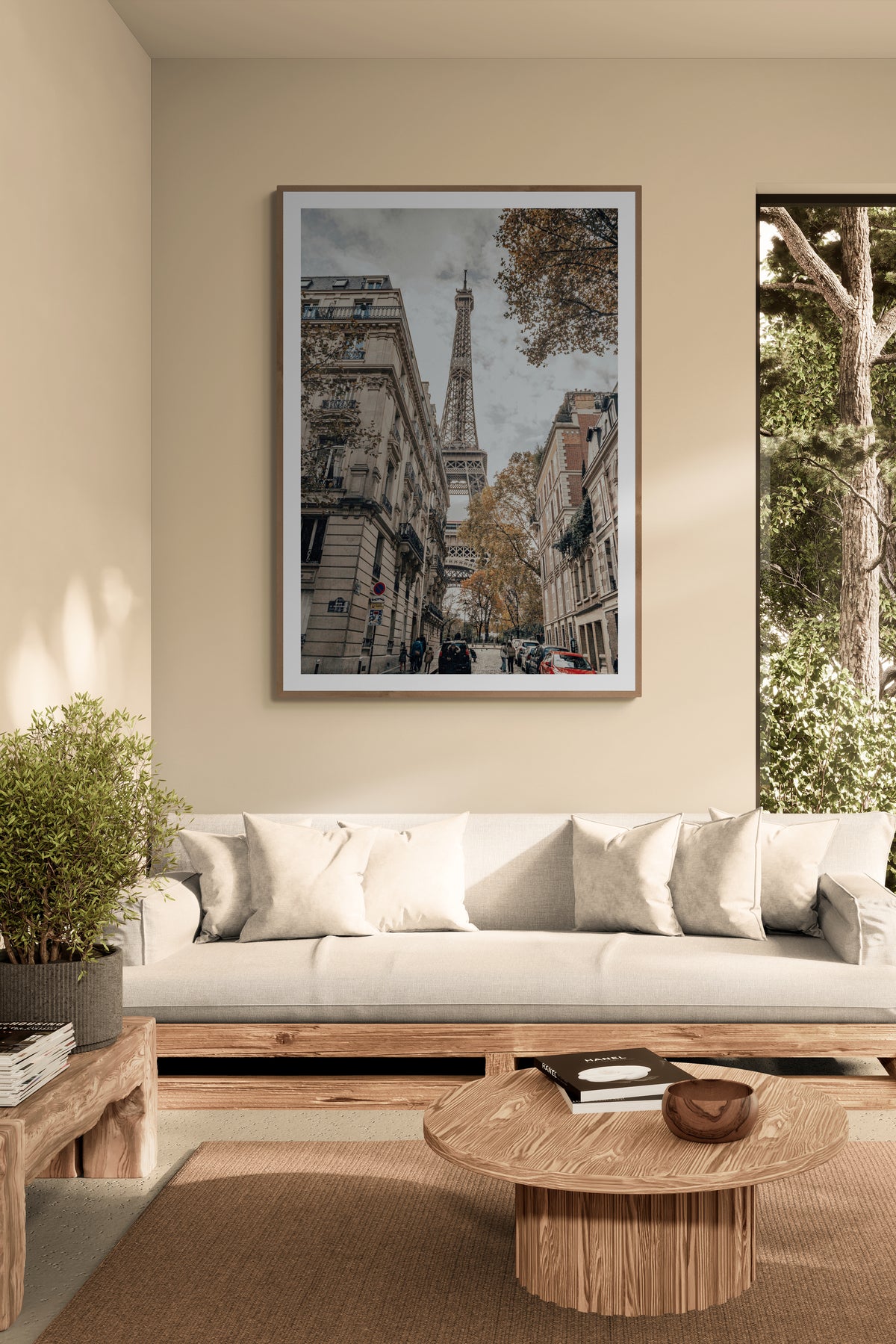 Rue de Paris – Eiffelturm im Herbst
