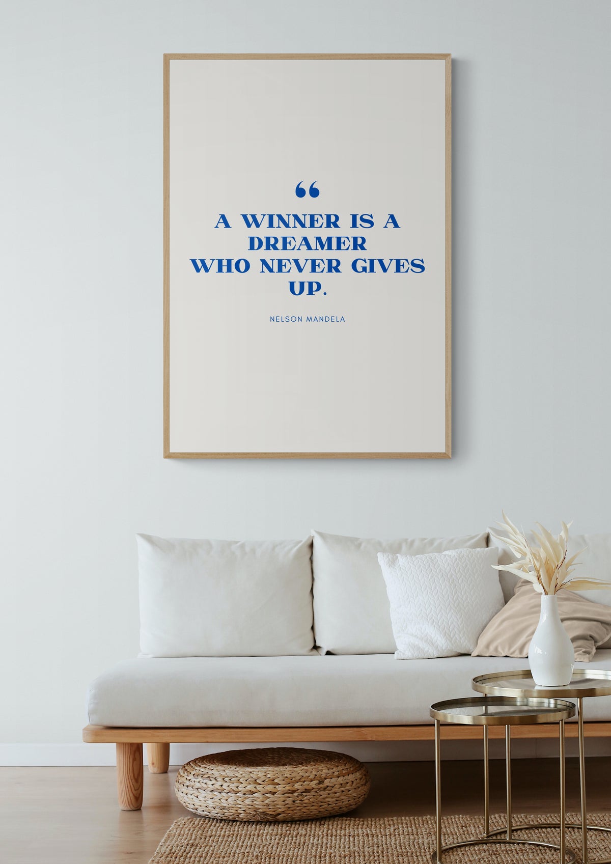 A winner is a dreamer who never gives up Poster