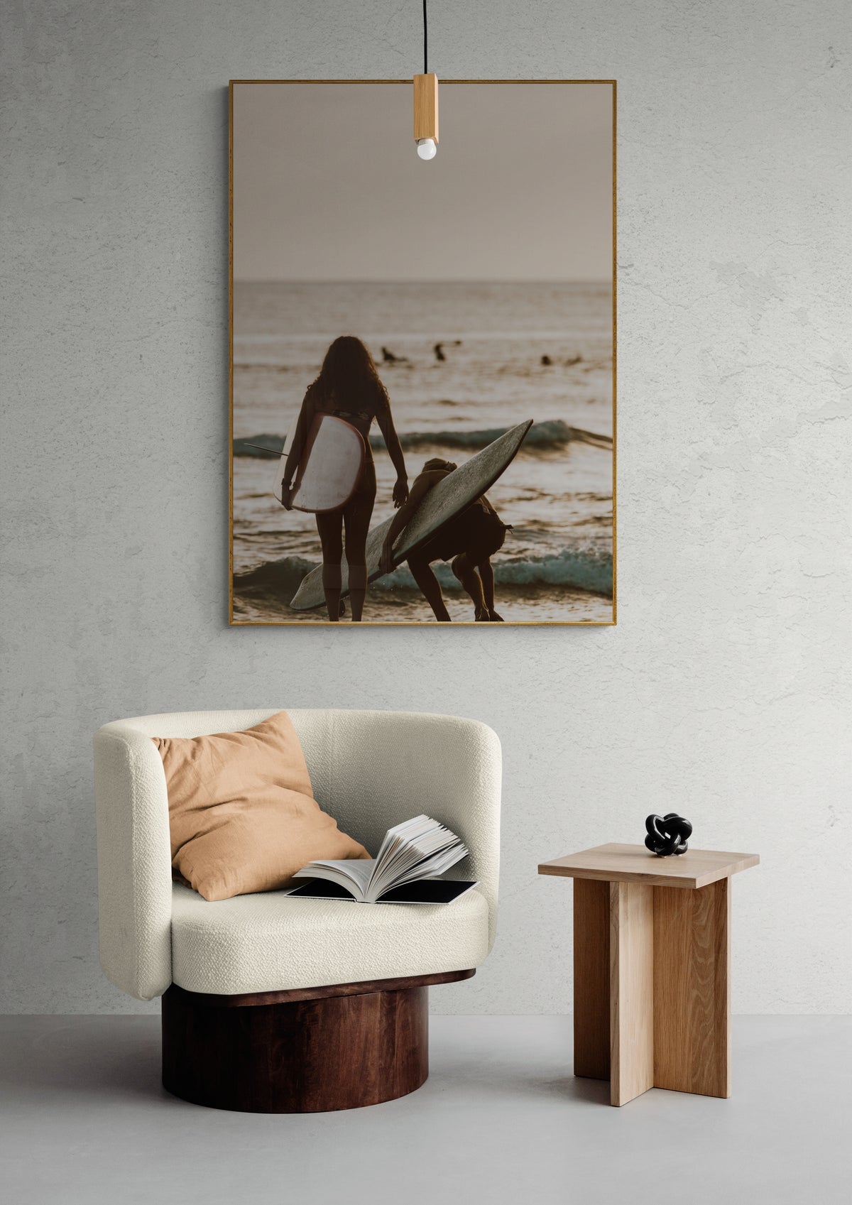 Vintage Surfer Poster