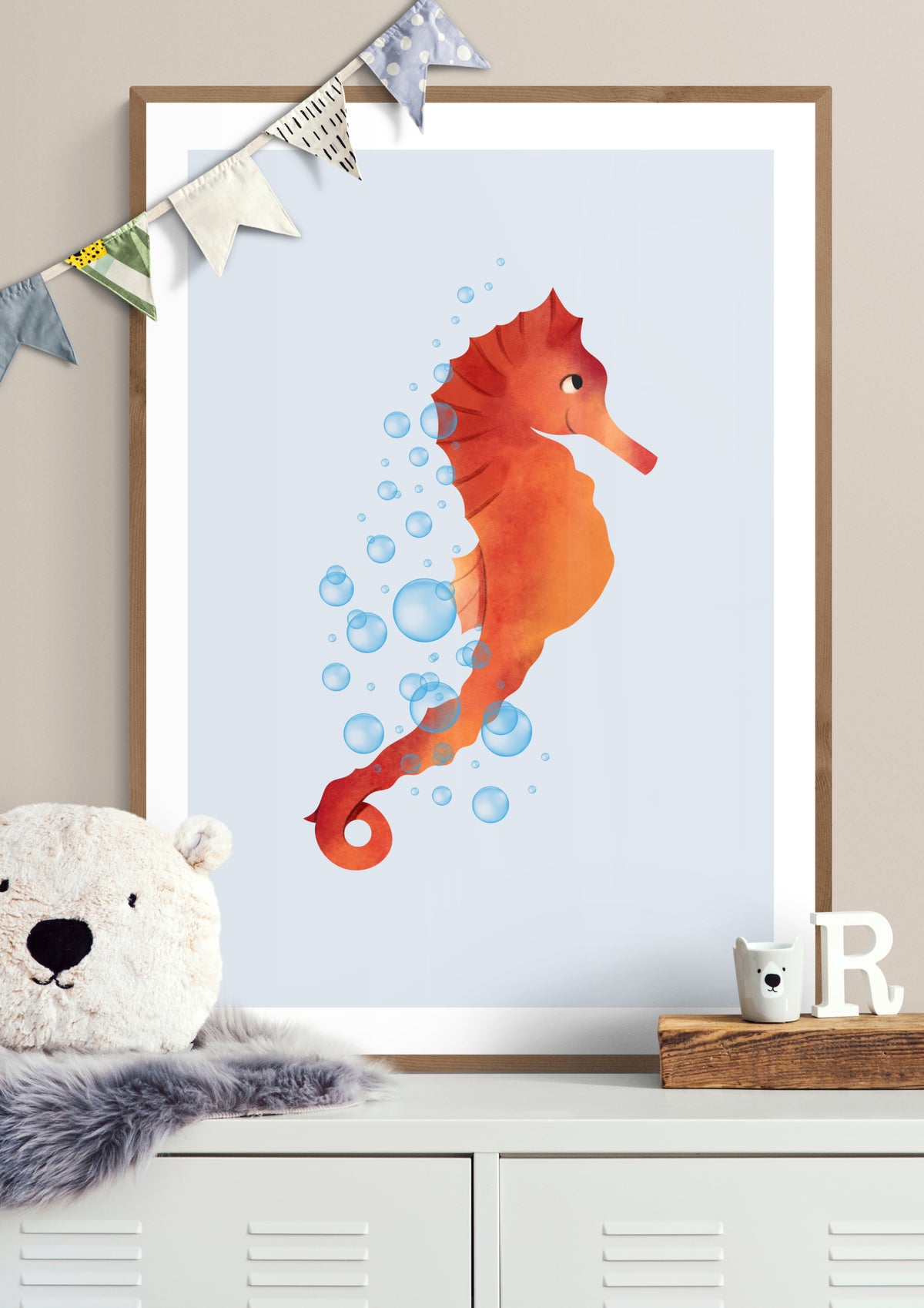 Magisches Seepferdchen Poster