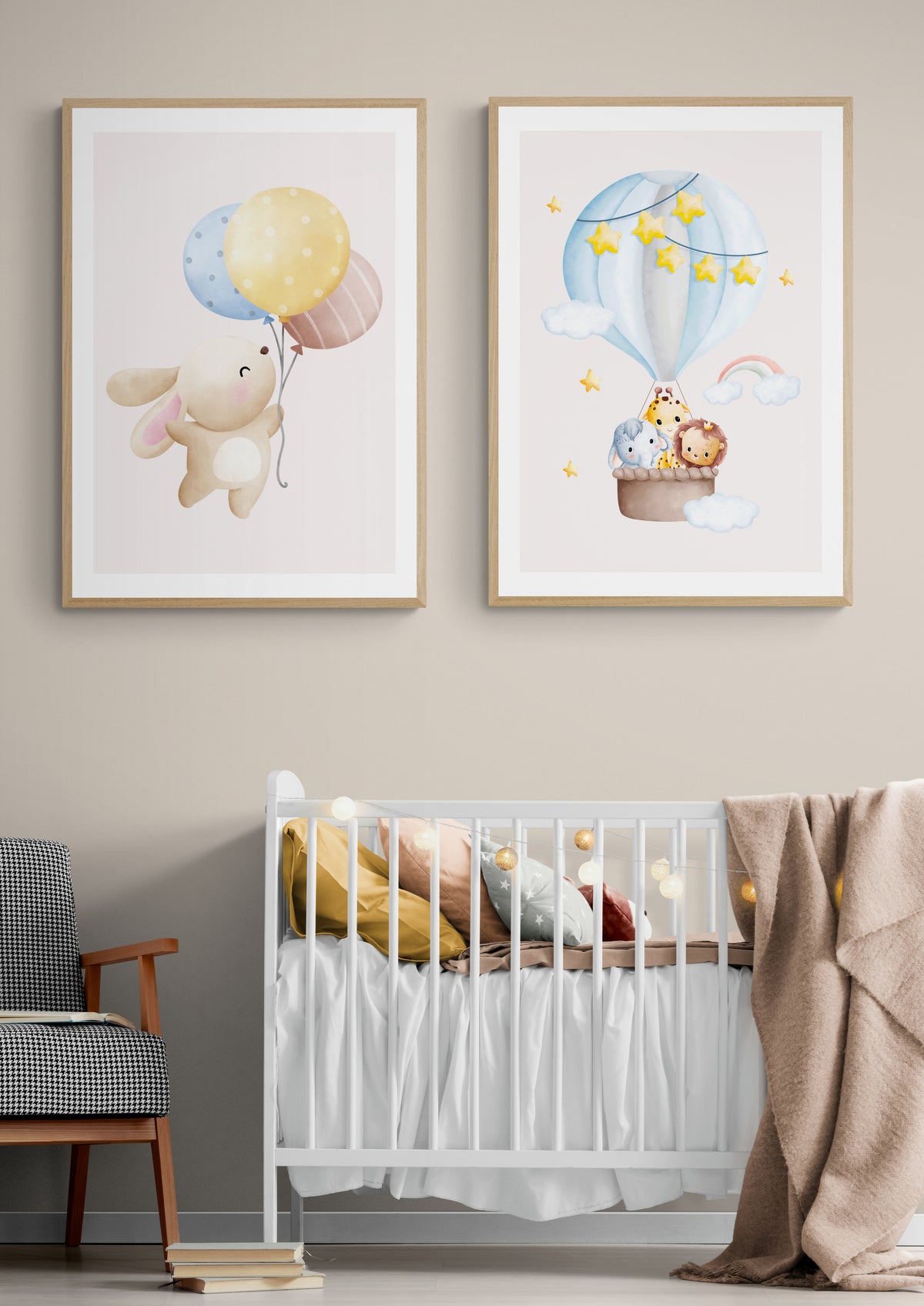 Schwebendes Tier Trio Poster