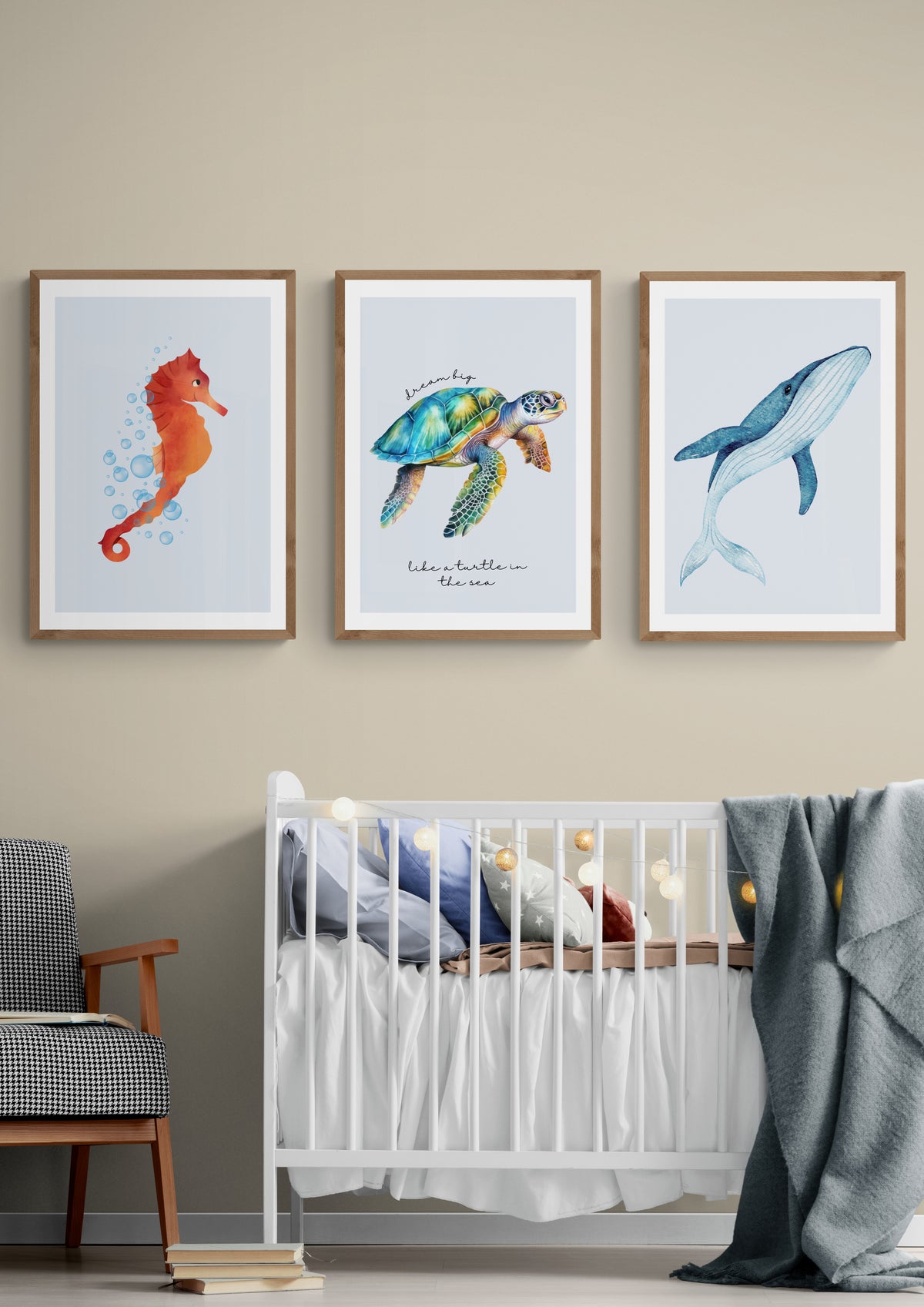 Magisches Seepferdchen Poster
