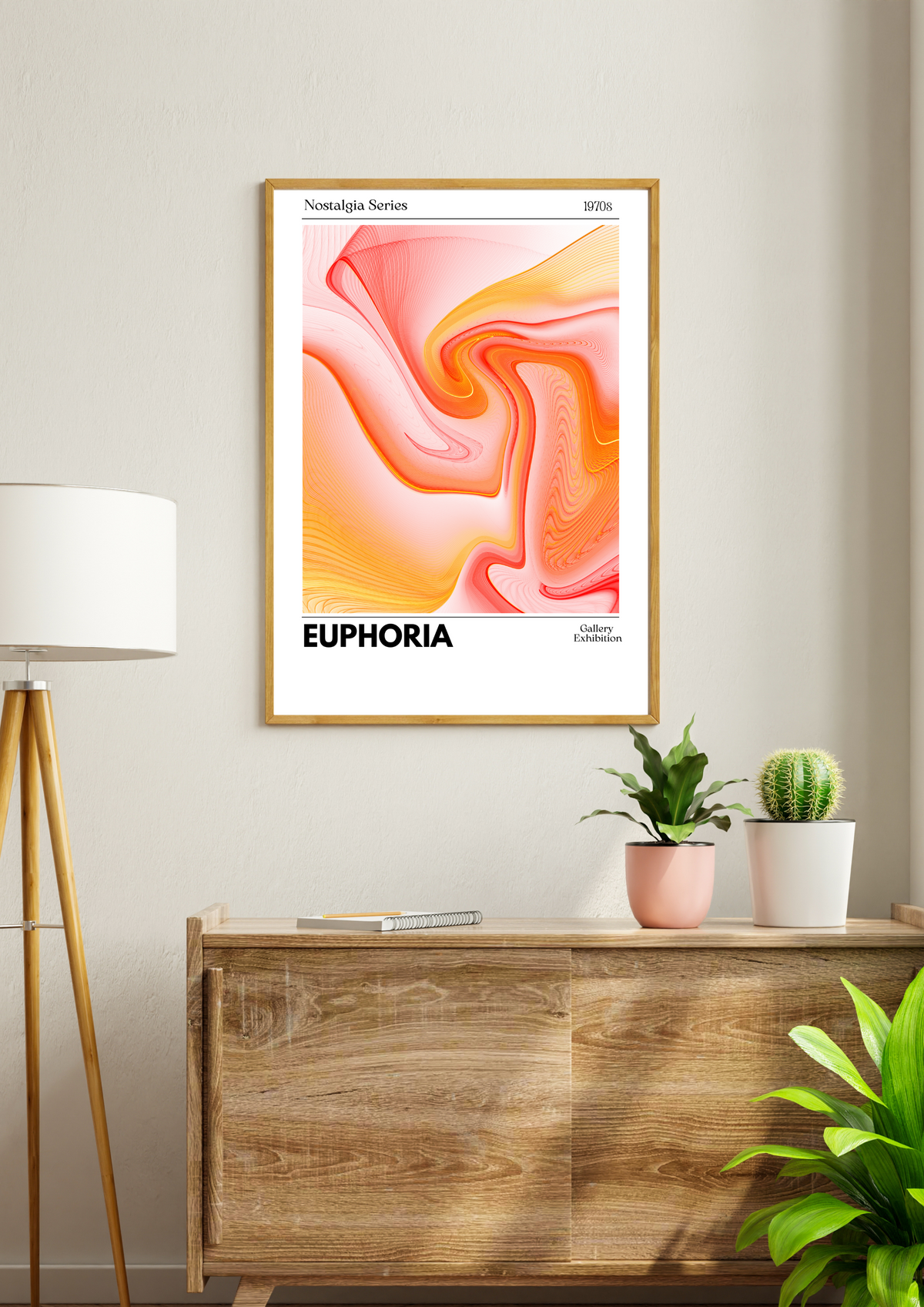 Euphoria Retro Poster