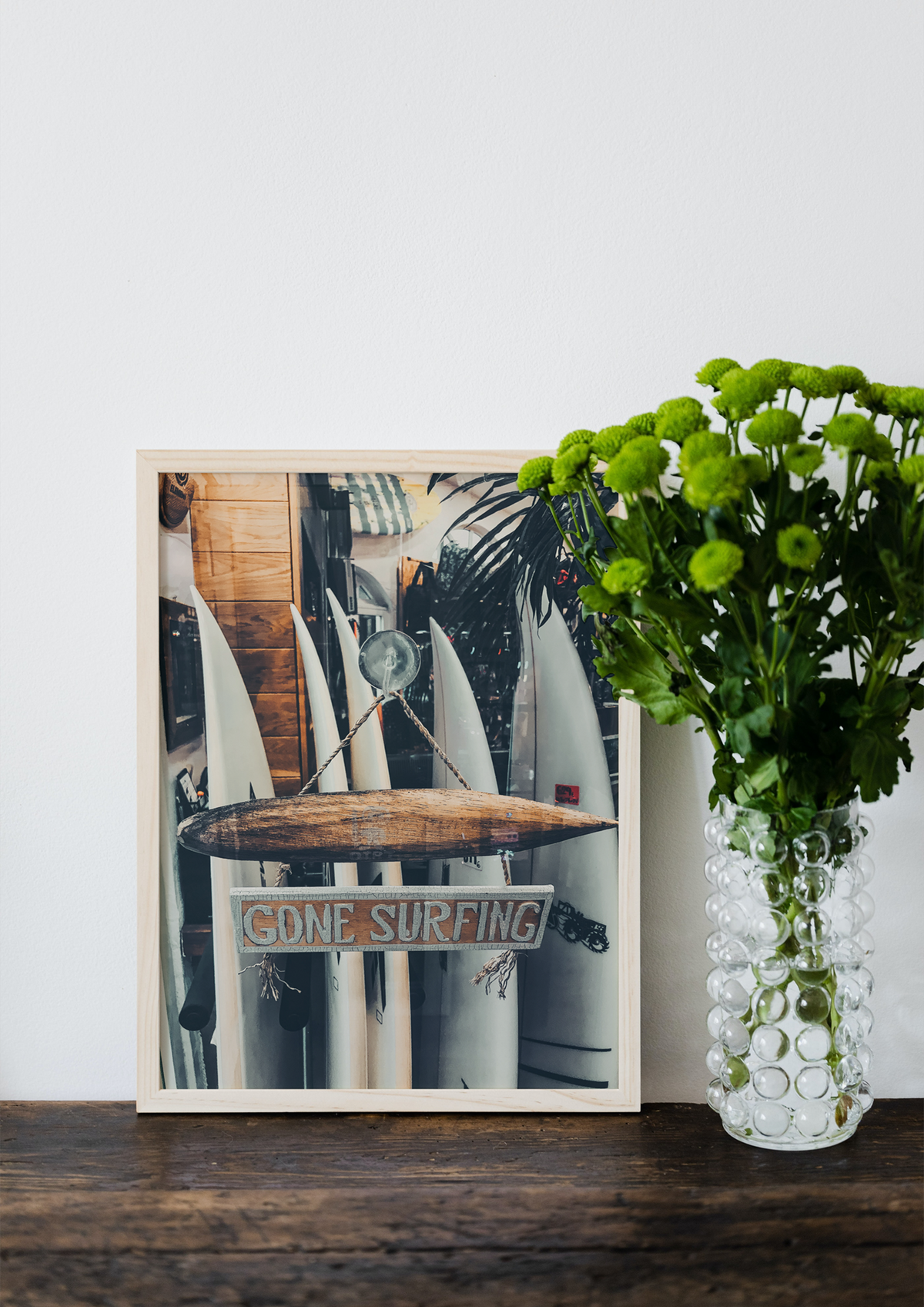 Gone Surfing Poster
