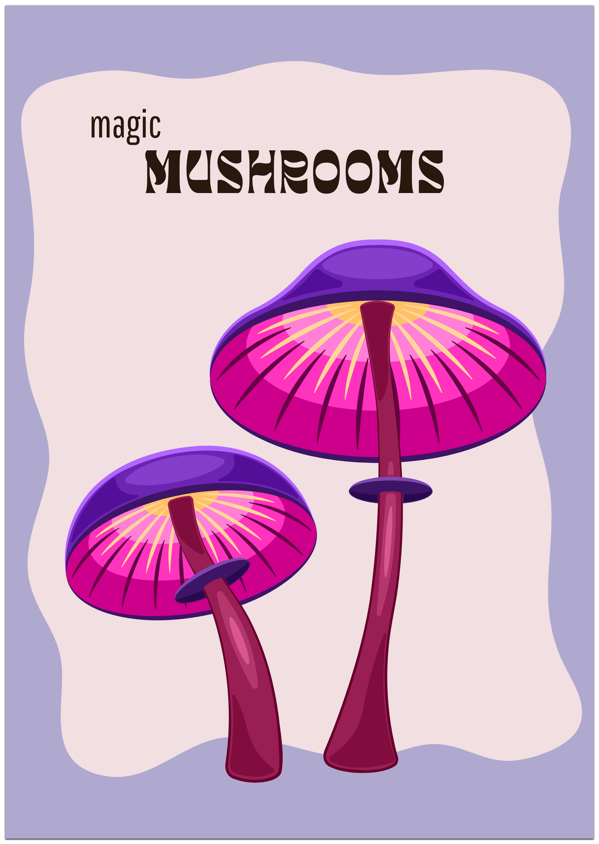 Magic Mushrooms Poster