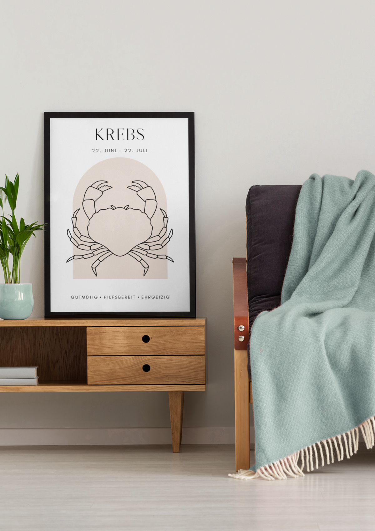 Sternzeichen Krebs Poster