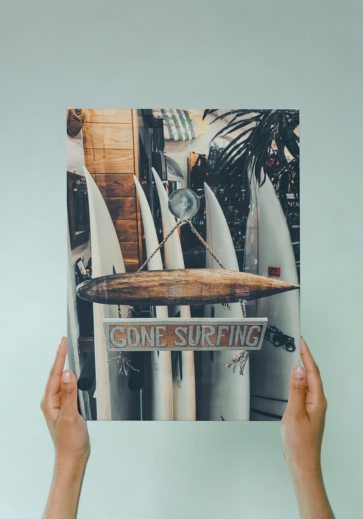 Gone Surfing Poster