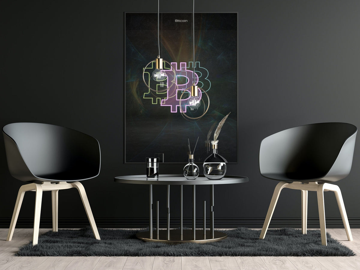 Crypto Bitcoin Poster