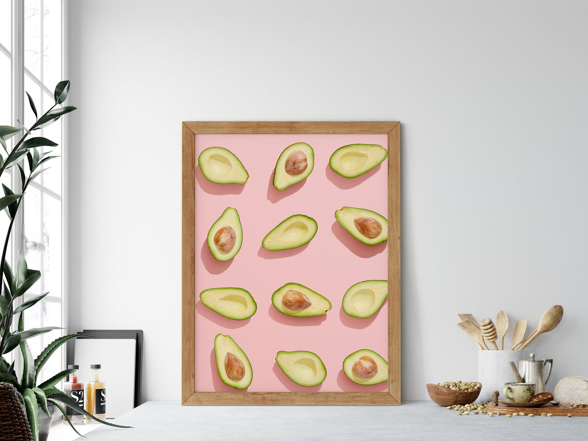 Rosa Avocado Poster