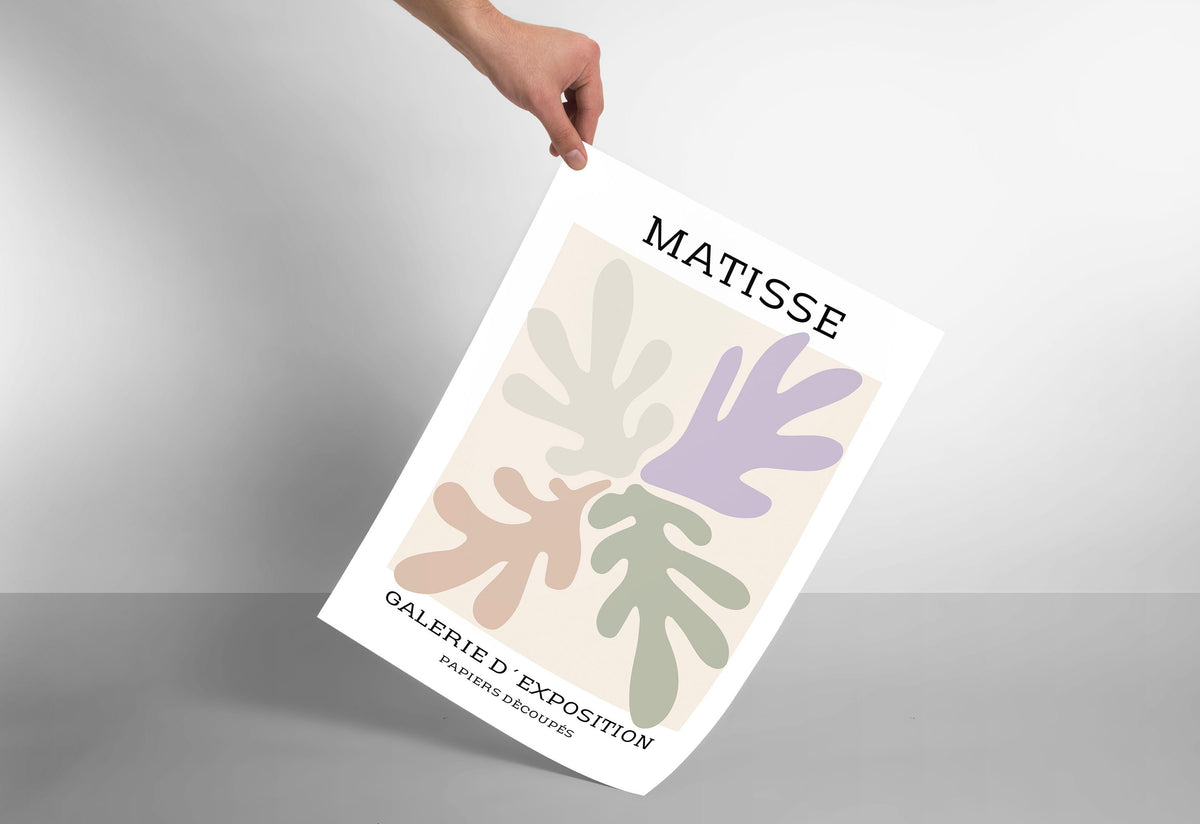Henri Matisse Beige mit bunten Korallen