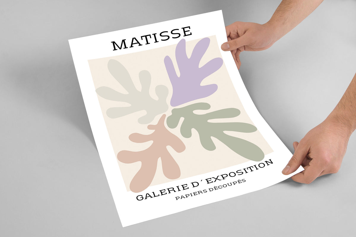 Henri Matisse Beige mit bunten Korallen