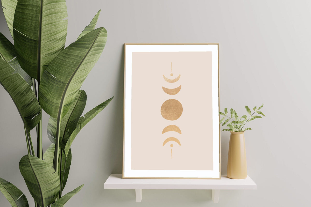 Mondzyklus Poster