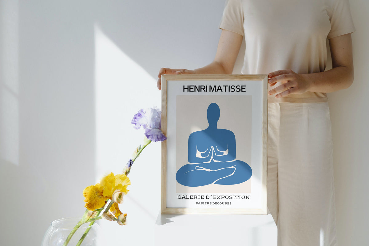 Henri Matisse Galerie D´ Exposition blau