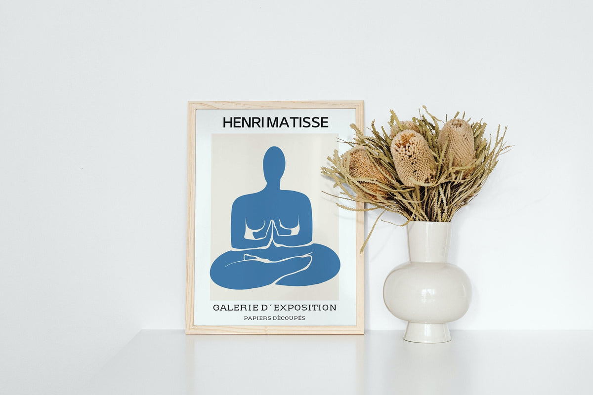 Henri Matisse Galerie D´ Exposition blau