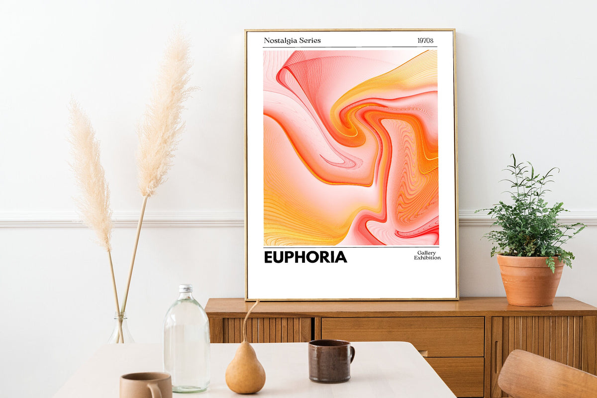 Euphoria Retro Poster