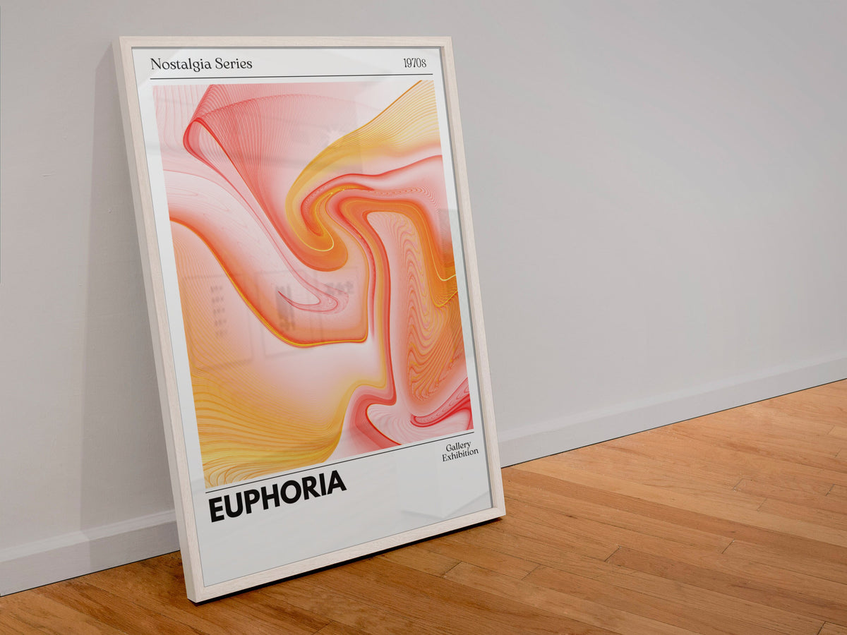 Euphoria Retro Poster