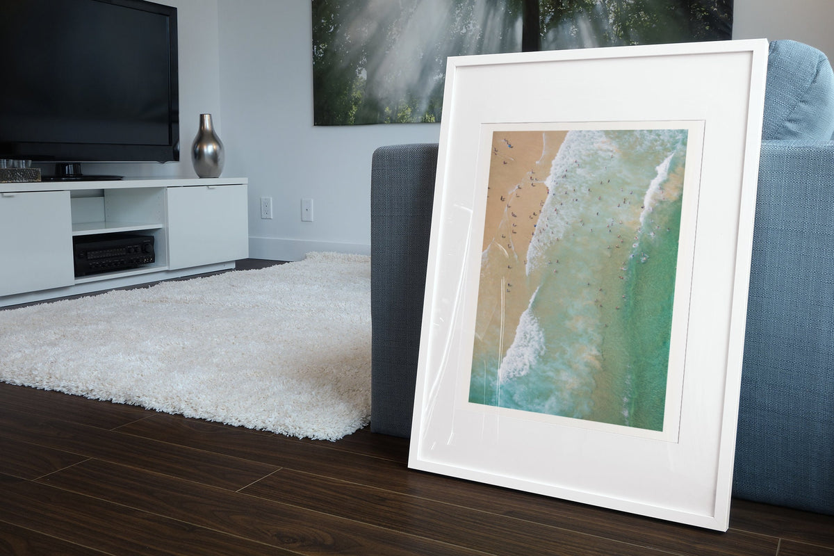 Bondi Beach Strandabschnitt Poster