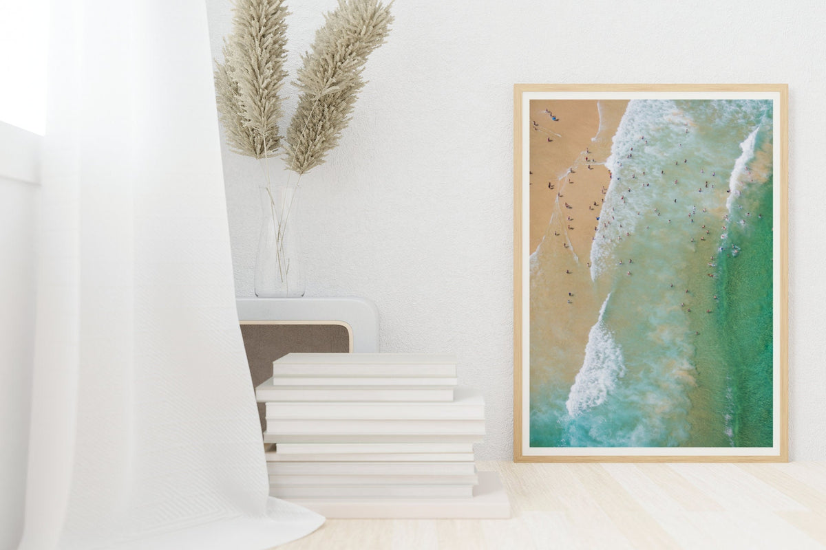 Bondi Beach Strandabschnitt Poster
