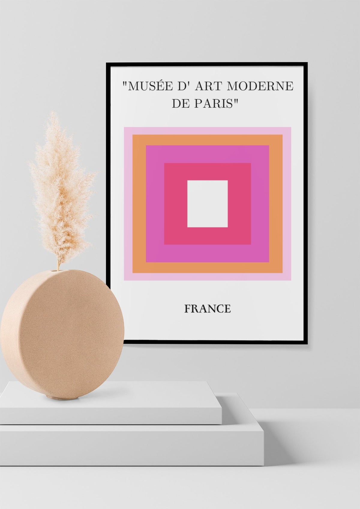 Museé D' Art rosa Poster