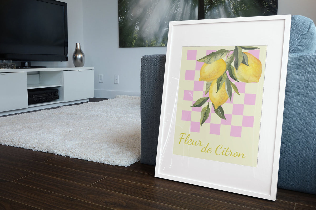 Fleur de Citron Poster