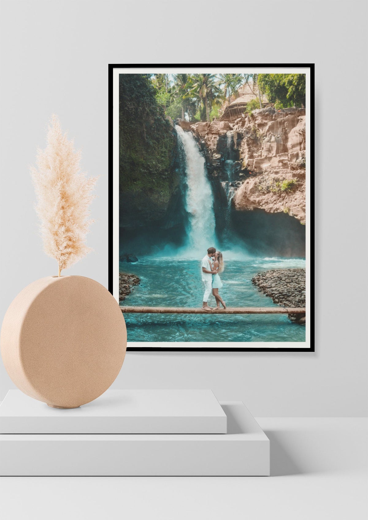 Bali Wasserfall Poster