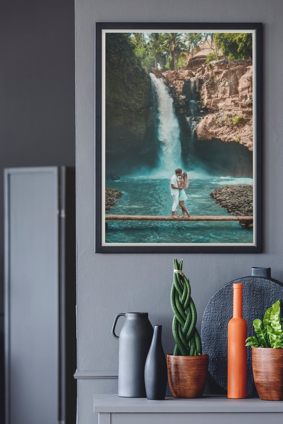 Bali Wasserfall Poster