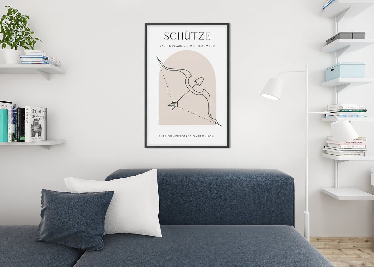 Sternzeichen Schütze Poster